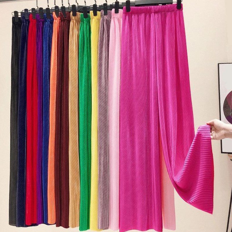 Palazzo Pant Wide - Pantaloni Donna 2026 Primavera Estate Pantaloni