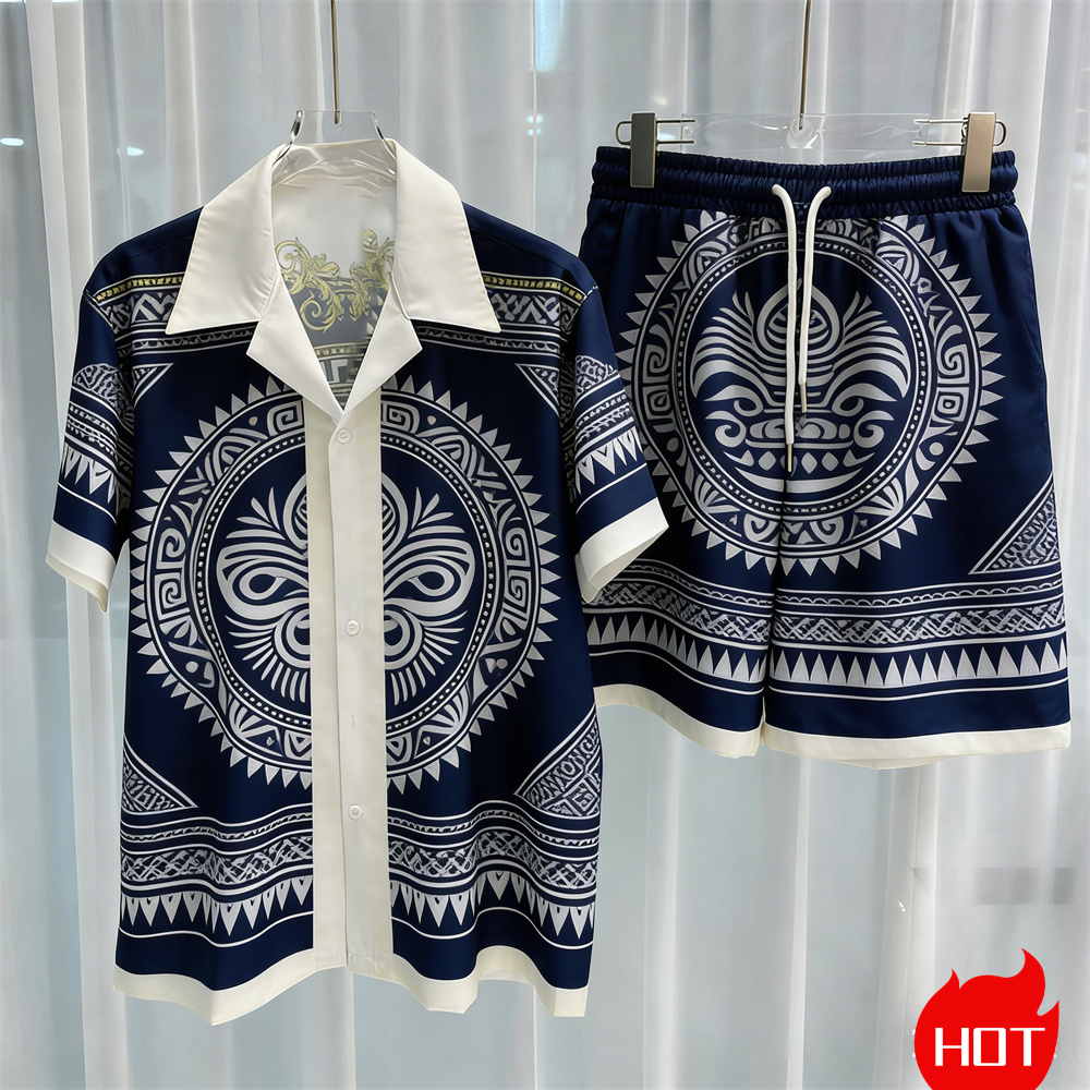 Beach Shirt Hawaiian - Set Camicia Estiva da Uomo con
