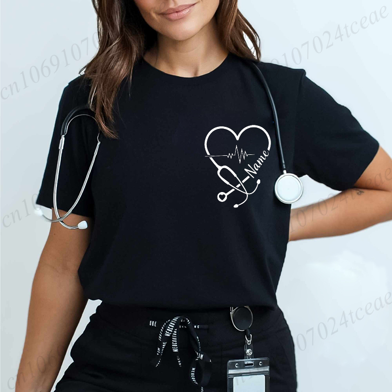 Summer Clothing Name - Maglietta Personalizzata per Infermieri, Nuove T-Shirt