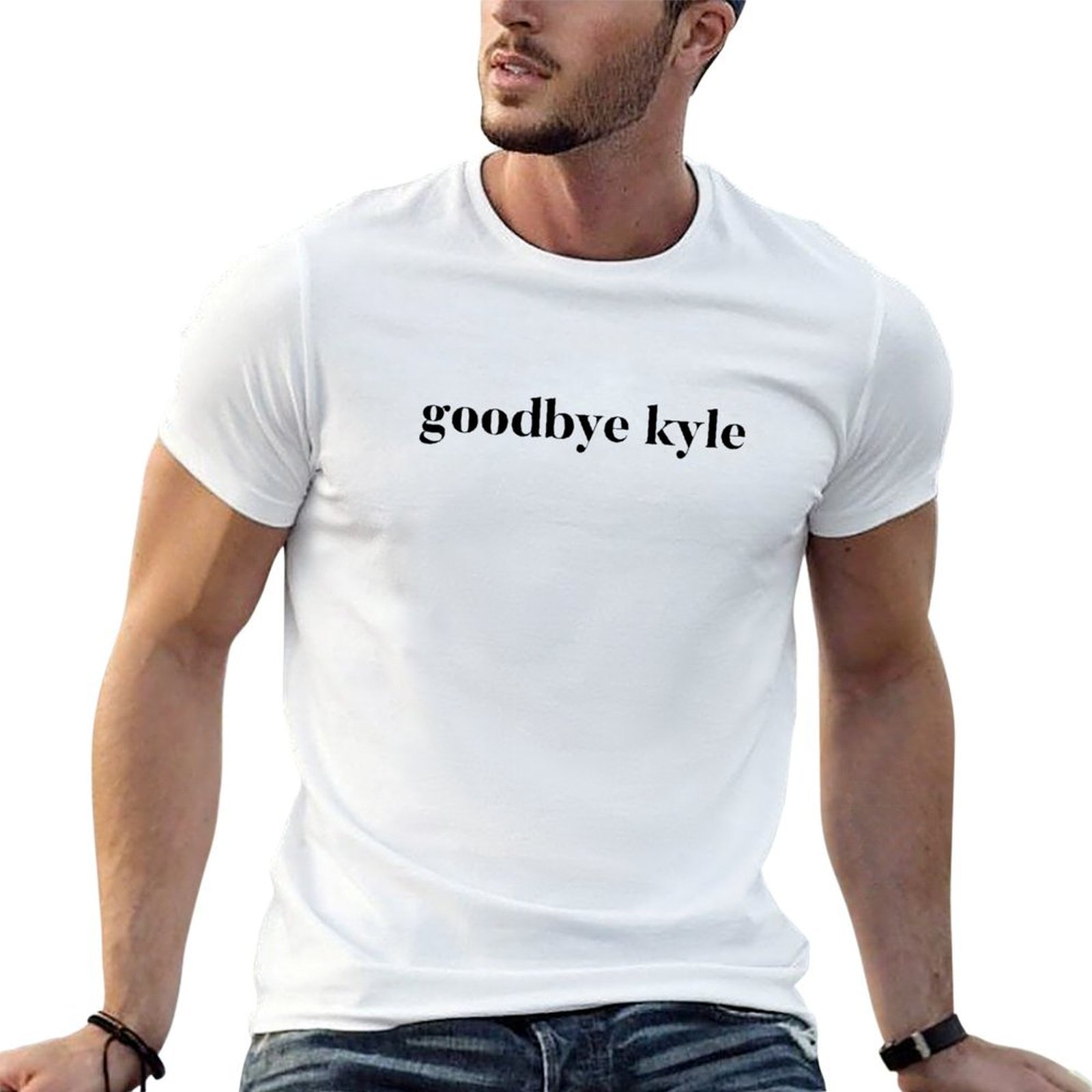 Summer Hill Clothing - Addio Kyle. T-shirt con citazione di