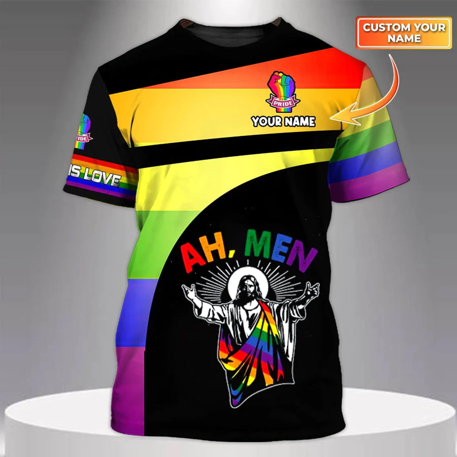 Summer Clothing Name - T-Shirt da Uomo Personalizzabile con Nome,