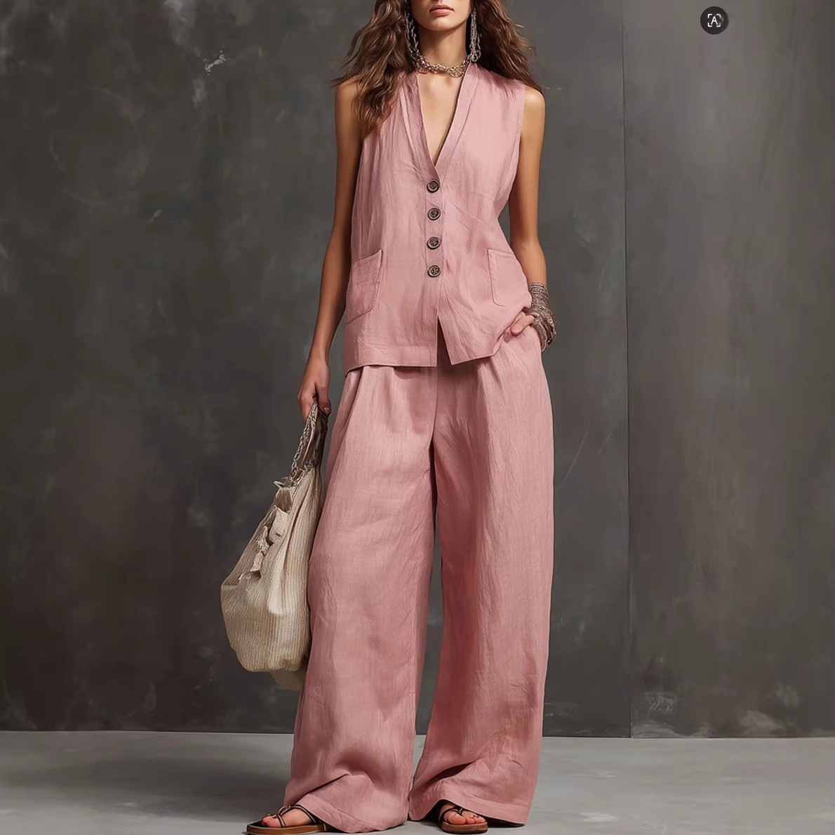 Summer Clothing Wear - Completo da donna 2 pezzi estivo