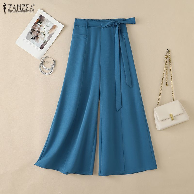 Palazzo Pant Wide - Pantaloni Palazzo da Donna Taglie Forti
