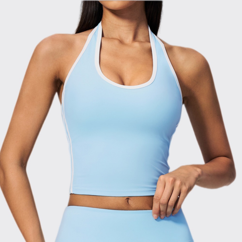 Summer Clothing Jd - Reggiseno Sportivo con Imbottitura, Top Fitness