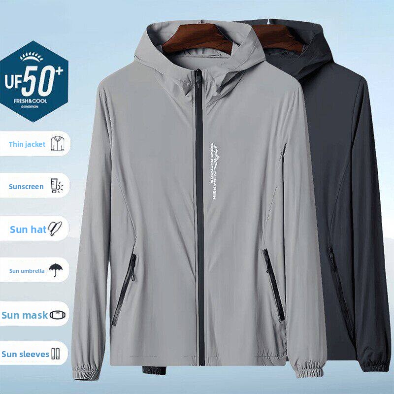 Summer Youth Clothing - Giacca Leggera Traspirante con Protezione UV