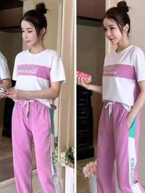 Summer Clothing Wear - Completo sportivo casual estivo da donna,