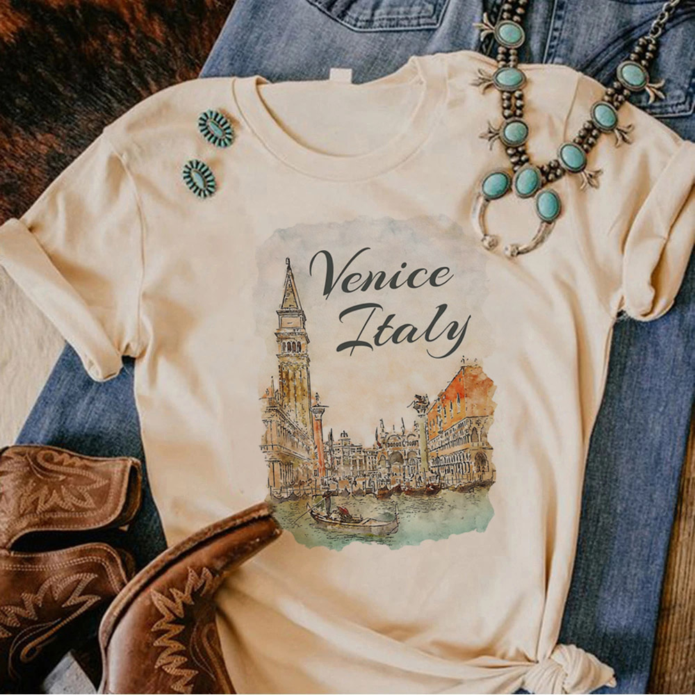 Summer Clothing Italy - T-shirt da donna divertenti con fumetti