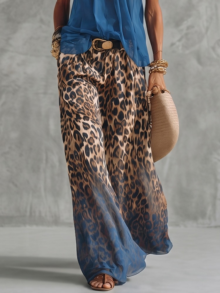 Palazzo Pant Wide - Pantaloni Palazzo da Donna Yeezzi con