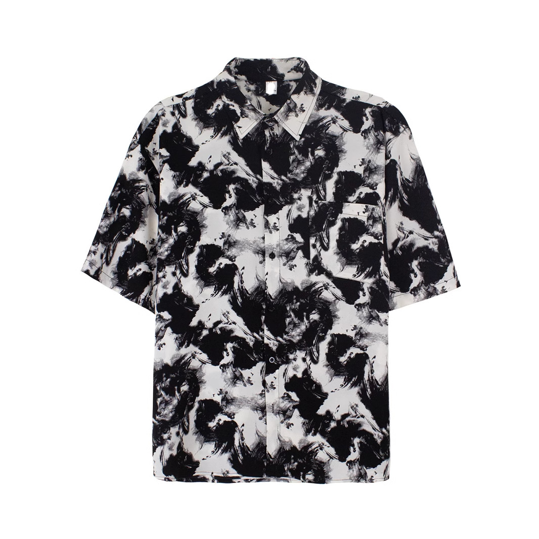 Beach Shirt Hawaiian - Camicia Hawaiana da Viaggio Traspirante e