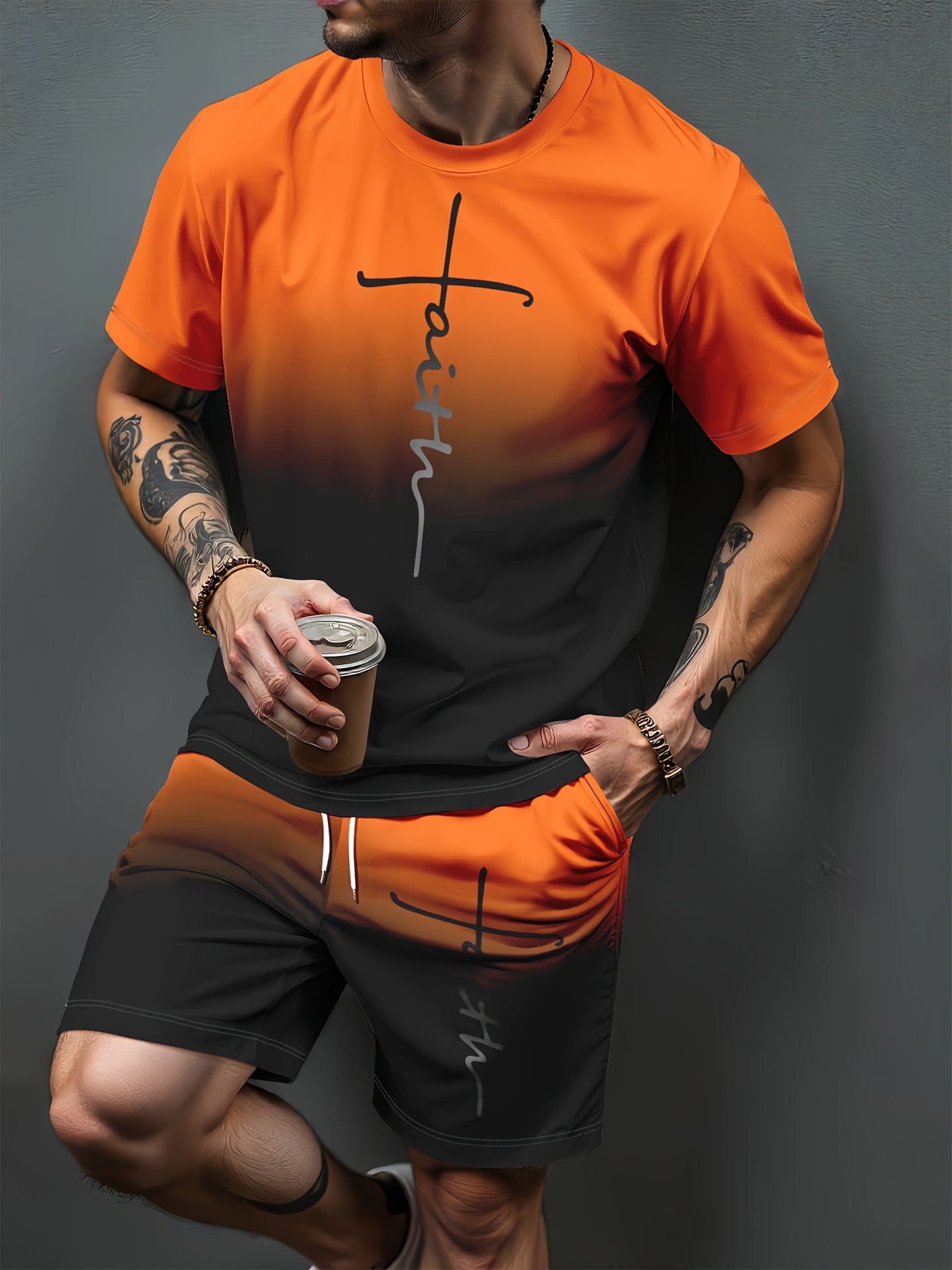 Tute Sportive con Stampa 3D a  - Summer Clothing Sets Women recensione e prezzo