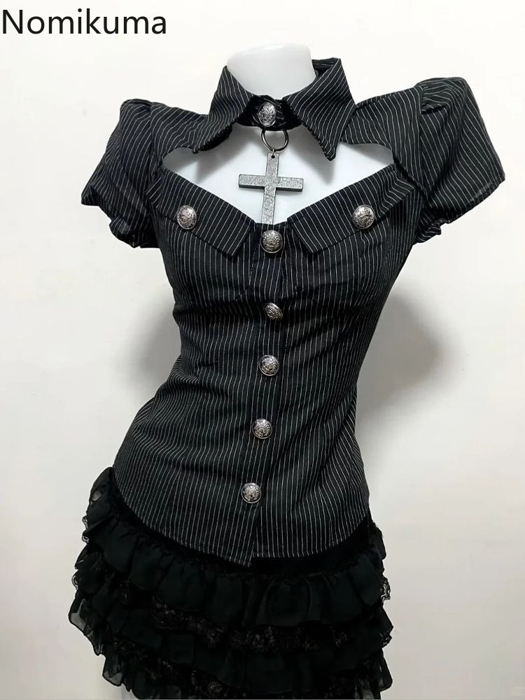 Completi due pezzi Goth da don - Summer Goth Clothing recensione e prezzo