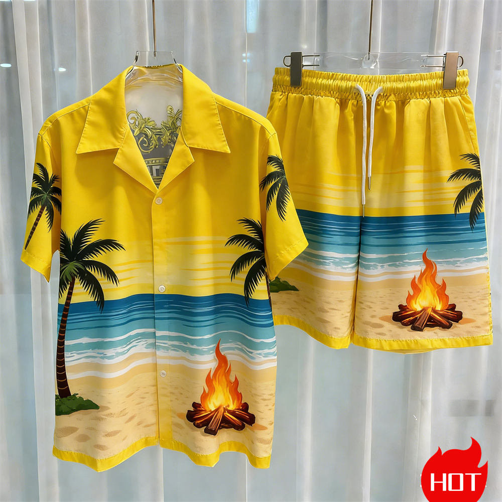 Set Camicia Estiva da Uomo con - Beach Shirt Hawaiian recensione e prezzo