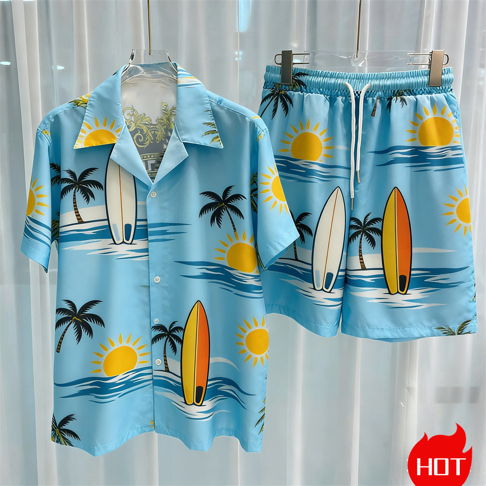 Set Camicia Estiva da Uomo con - Beach Shirt Hawaiian recensione e prezzo