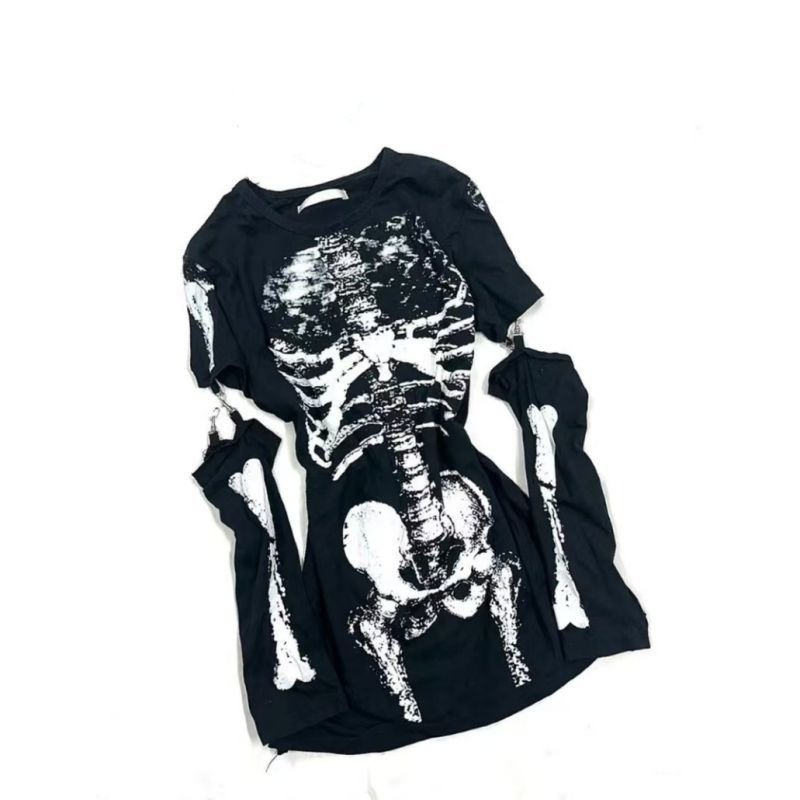 T-shirt Gotica con Grafica Sch - Summer Goth Clothing recensione e prezzo