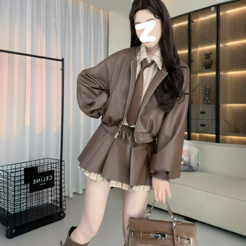 Giacca in pelle effetto due pe - Summer Clothing For Girls recensione e prezzo