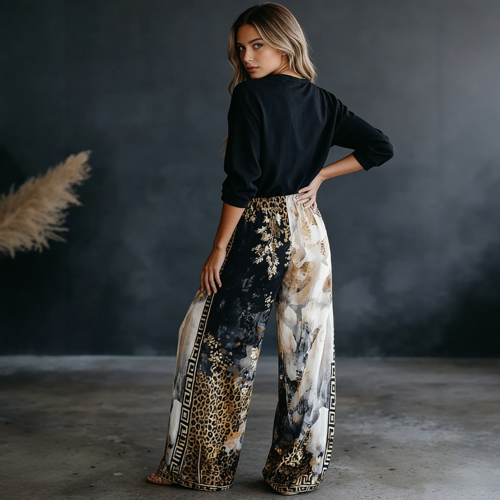 Pantaloni Larghi da Donna a Bl - Palazzo Pant Wide recensione e prezzo