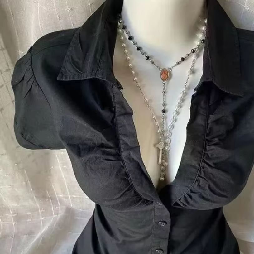 Camicetta da donna Y2K Grunge  - Summer Goth Clothing recensione e prezzo