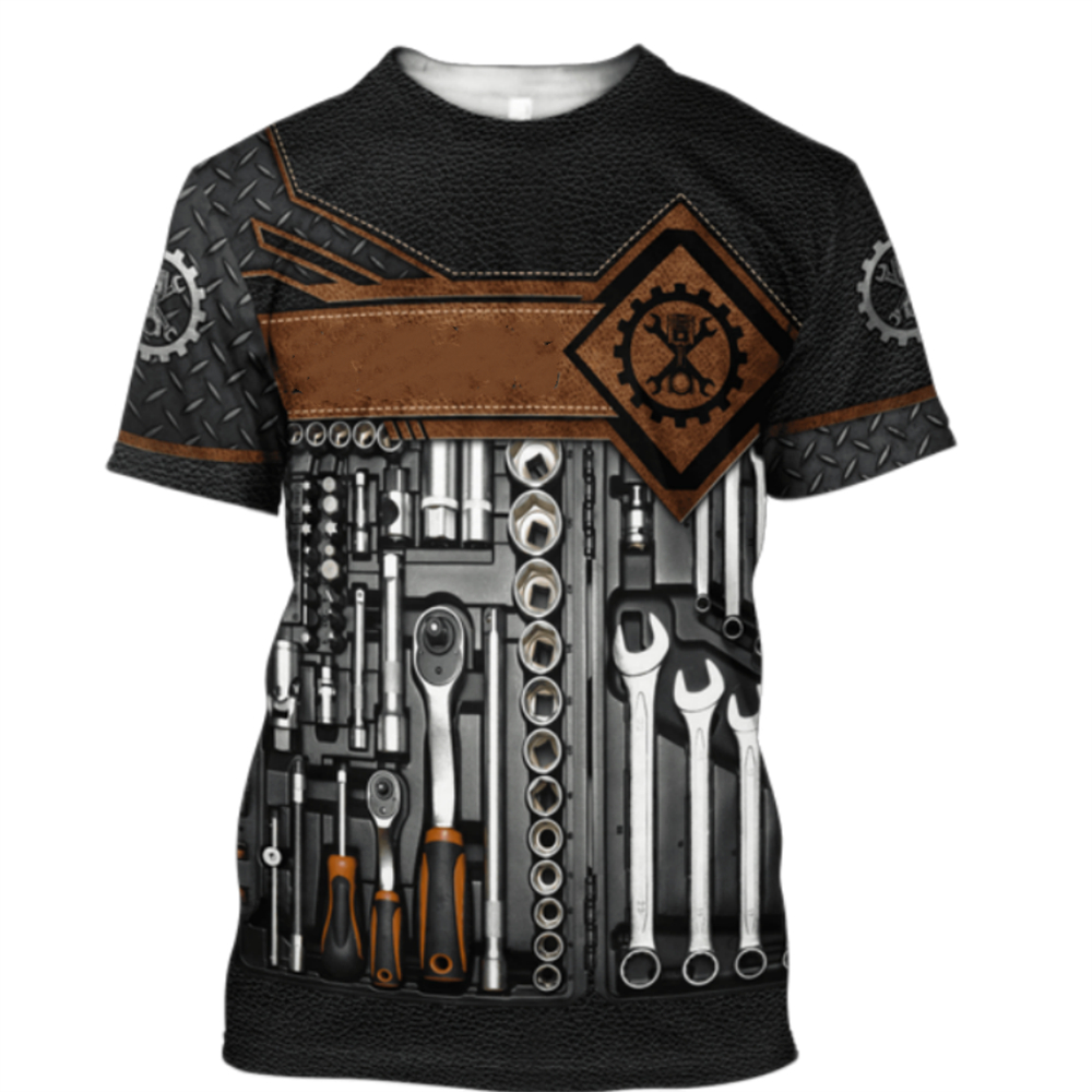 T-shirt vintage meccanico stam - Summer Clothing Name recensione e prezzo