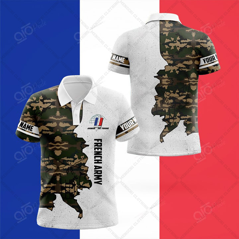 Polo con Grafica Bandiera Fran - Summer Clothing Name recensione e prezzo