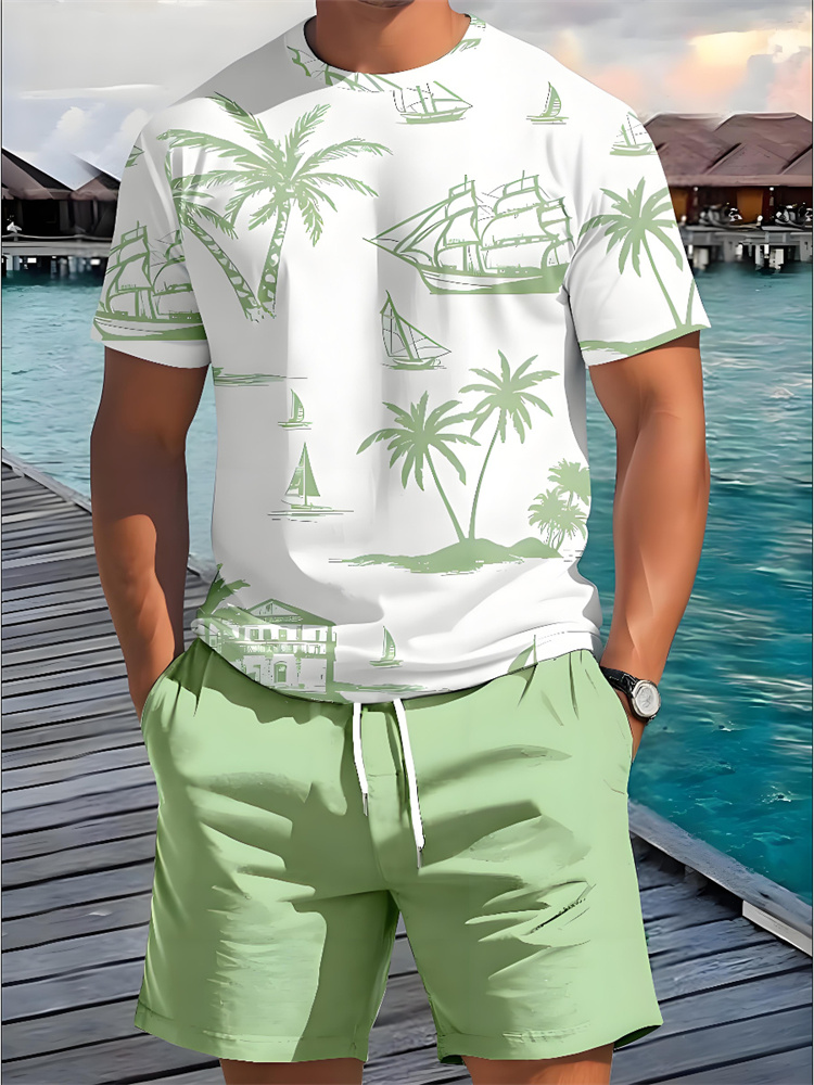 Set Estivo da Uomo 2 Pezzi con - Beach Shirt Hawaiian recensione e prezzo