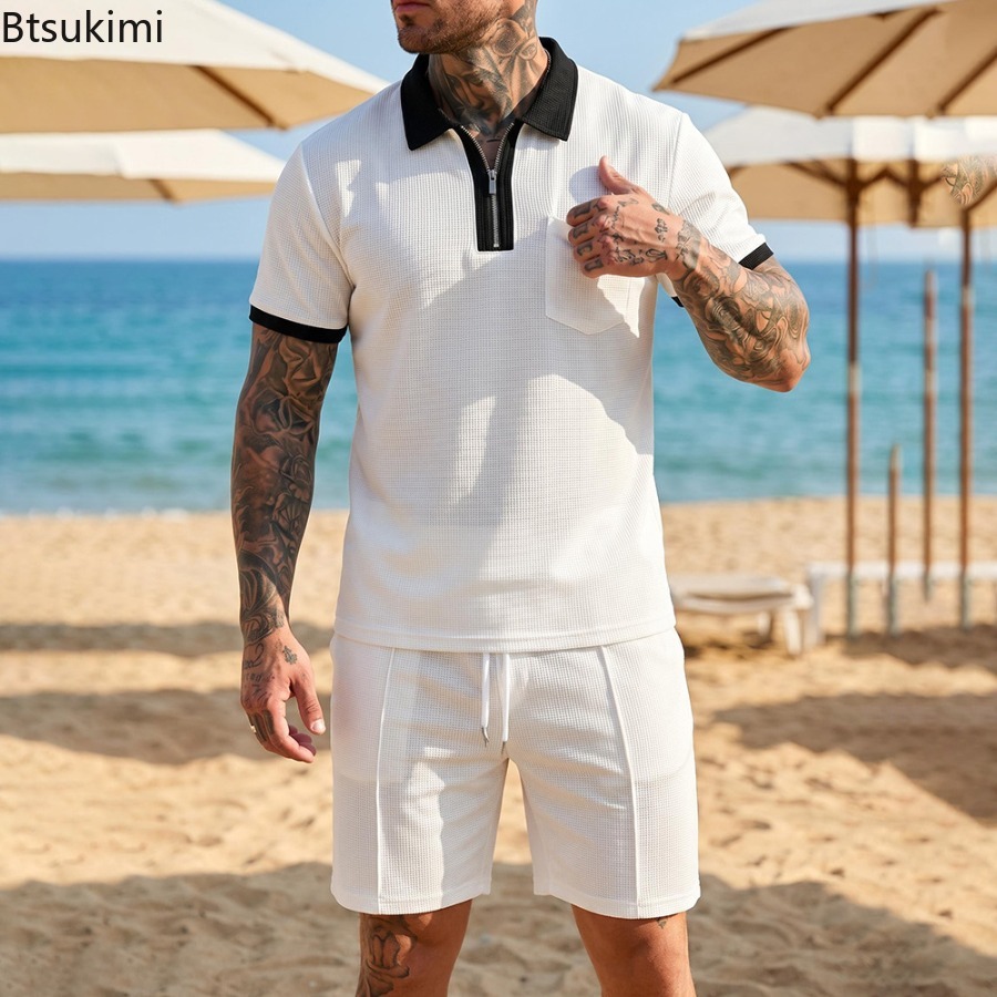 Set Estivo da Uomo con Polo a  - Summer Clothing Wear recensione e prezzo