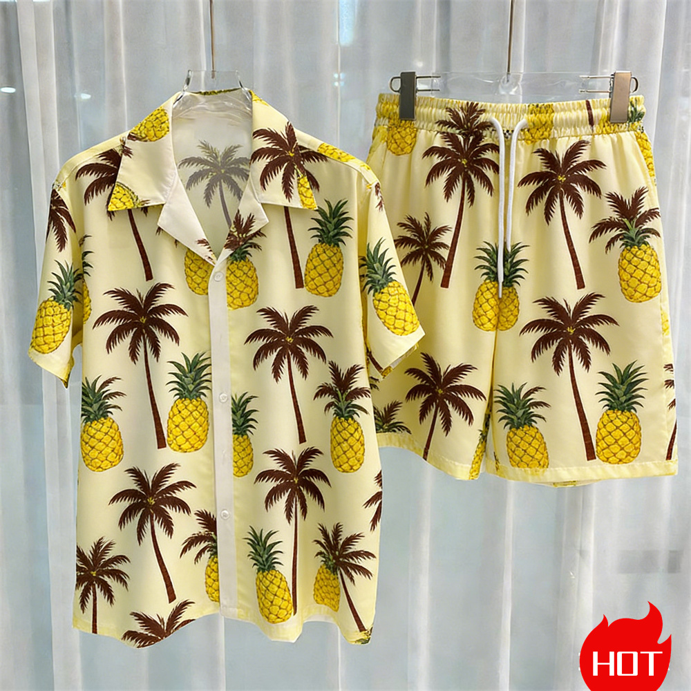 Set di camicie estive da uomo  - Beach Shirt Hawaiian recensione e prezzo