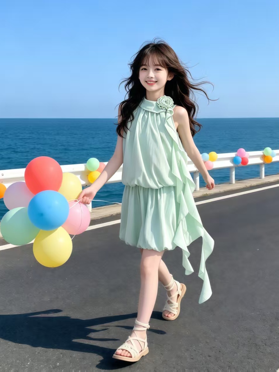Set di camicetta e gonna verde - Summer Clothing For Girls recensione e prezzo