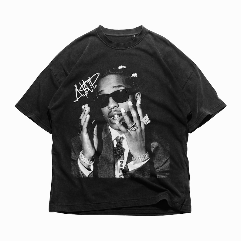 ASAP ROCKY T-shirt a maniche c - Summer Goth Clothing recensione e prezzo
